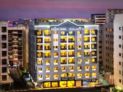Savoy Park Hotel Apartments Dubai Exterior foto